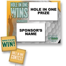 Hole In One Insurance Free Signs