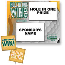Hole In One Insurance Signs