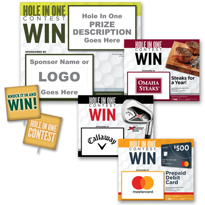 Free Signs and Tee Markers Free Hole In One Insurance Signs and Tee Markers