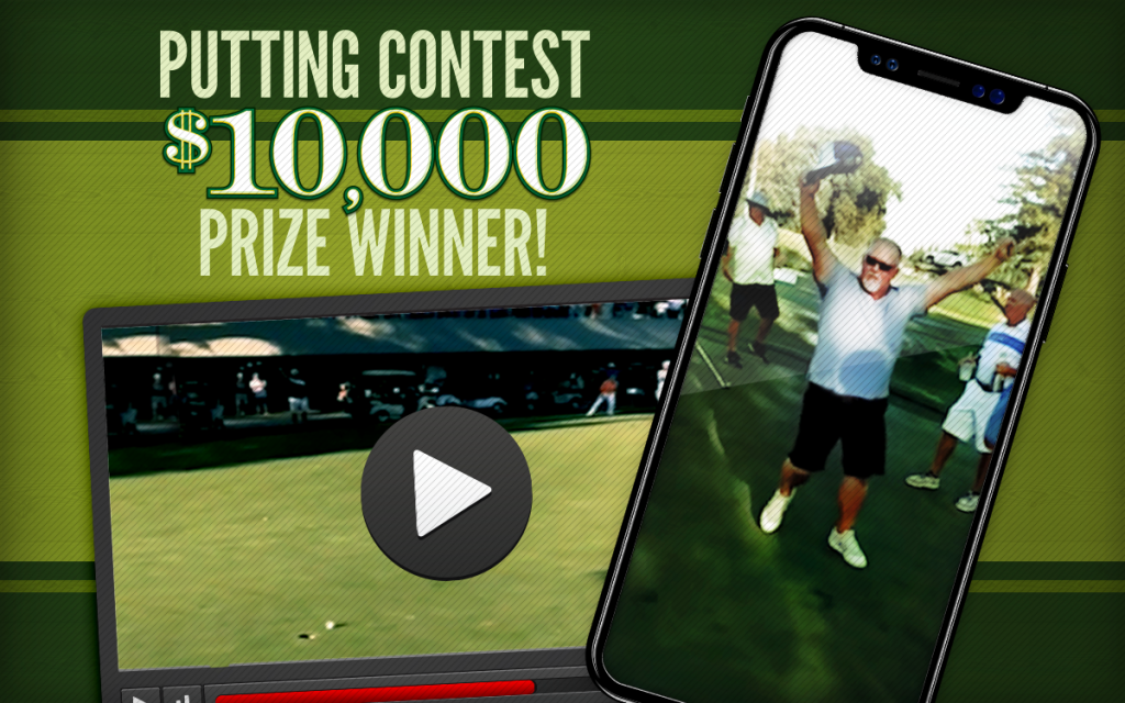 putting contest insurance winner