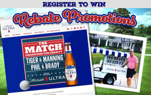 golf conditional rebate - beer