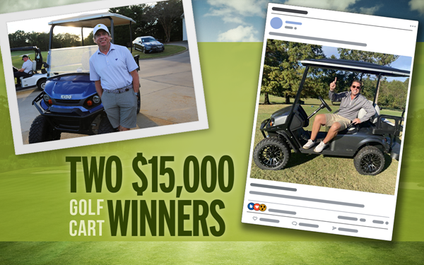 Hospital Golf Fundraiser Gives Away Two Golf Carts; Hole In One International Pays